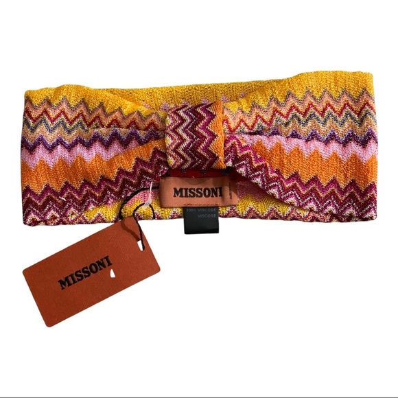 💕x2HP💕Missoni zig zag chevron knit headband - Picture 6 of 9